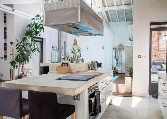 ヴィラ La Nomade - Maison Contemporaine Avec Piscine - *